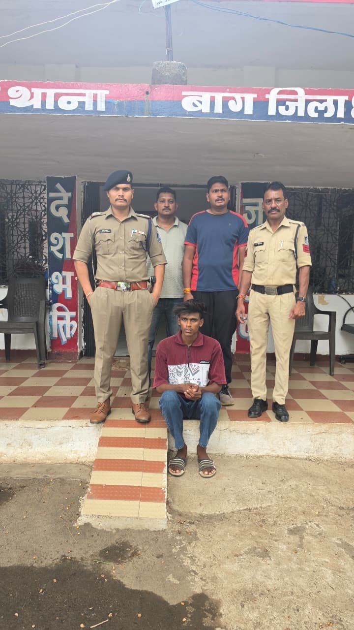 धार जिले के डेहरी पुलिस को मिली बड़ी सफलता,आरोपी से एक देशी अवैध पिस्टल जप्त..सोशल मीडिया पर वायरल वीडियो के आधार पर की गई कार्रवाई