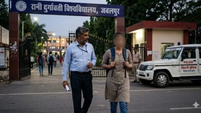 Jabalpur Crime: पीएचडी कराने और शादी का झांसा देकर छात्रा से दुष्कर्म; रानी दुर्गावती विवि के पूर्व अतिथि शिक्षक पर केस