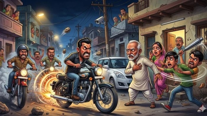 Gwalior Crime News: हजीरा में बुलेट सवार सिरफिरों का आतंक; शोर रोकने पर परिवार को बेरहमी से पीटा, आंख पर मारा पत्थर