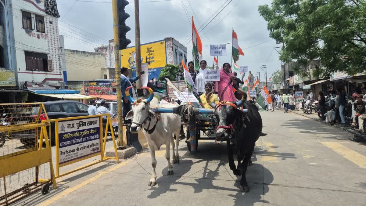 Farmers Protest in Ratlam: रतलाम में किसानों का हल्ला बोल; खाद की समस्या को लेकर कलेक्ट्रेट का घेराव, प्रशासन अलर्ट