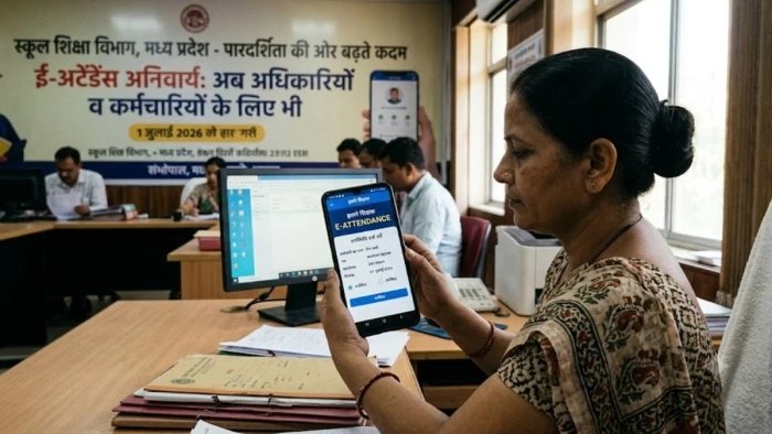 MP School Education: शिक्षकों के बाद अब अफसरों की बारी; DPI ने जारी किया आदेश, 1 जुलाई से ऑनलाइन उपस्थिति अनिवार्य