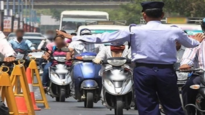 भोपाल में ट्रैफिक नियमों की धज्जियाँ: 5 महीनों में 27 हजार चालान, पुलिस ने वसूले 1.40 करोड़ रुपये