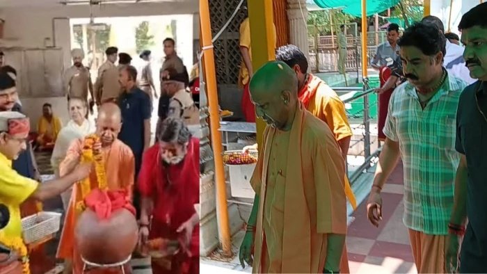 Datia News: उत्तर प्रदेश के सीएम योगी आदित्यनाथ ने पीतांबरा पीठ में की पूजा-अर्चना, मां बगलामुखी का लिया आशीर्वाद