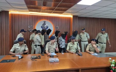 Ratlam Crime News: बड़ी वारदात की साजिश नाकाम, रतलाम पुलिस ने 2 पिस्टल और कारतूस के साथ 6 बदमाशों को दबोचा
