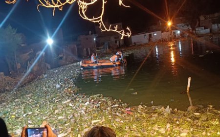 Morena Crime News: ससुराल में पारिवारिक विवाद के बाद युवक ने की आत्महत्या, 7 घंटे की मशक्कत के बाद तालाब से मिला शव