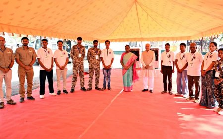 Kuno Cheetah Project: राष्ट्रपति मुर्मू का कूनो दौरा, 49 चीतों की स्थिति और स्वास्थ्य प्रबंधन का लिया जायजा