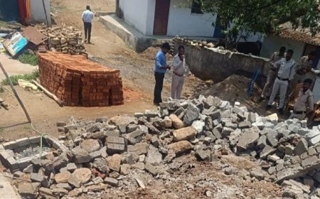 Chhindwara News: तामिया में सरकारी जमीन से हटाया गया अवैध चबूतरा; रातों-रात शिवलिंग स्थापना पर प्रशासन सख्त