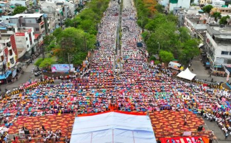 Indore World Record: इंदौर ने योग दिवस पर रचा इतिहास, 10 हजार लोगों ने एक साथ भ्रामरी प्राणायाम कर बनाया वर्ल्ड रिकॉर्ड
