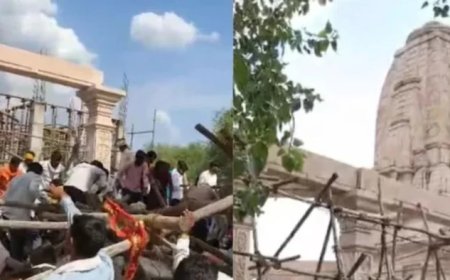 Maharashtra Tragedy: परभणी के यशवाड़ी गांव में ढहा मंदिर का स्लैब, मलबे में दबे कई लोग; राहत-बचाव कार्य जारी