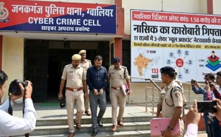 Cyber Fraud News: 37 दिन तक डिजिटल अरेस्ट रखकर लूटे थे 1.58 करोड़; ग्वालियर पुलिस ने नासिक के कारोबारी को दबोचा