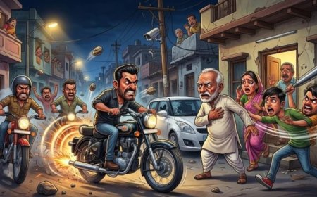 Gwalior Crime News: हजीरा में बुलेट सवार सिरफिरों का आतंक; शोर रोकने पर परिवार को बेरहमी से पीटा, आंख पर मारा पत्थर