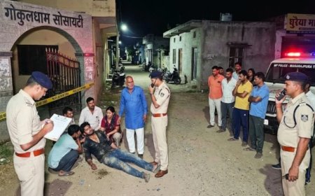 महाराजपुरा में जमीन विवाद पर युवक की बेरहमी से पिटाई; लाठी-सरिये से तोड़े हाथ-पैर, हालत गंभीर