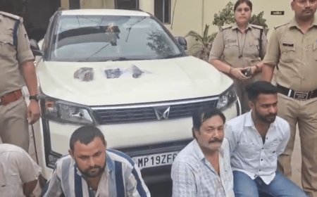 Chhatarpur Crime News: अवैध हथियारों का जखीरा जब्त; सपा नेता समेत 4 गिरफ्तार, 74 जिंदा कारतूस बरामद