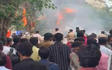 Indore Fire Incident: विजयनगर में गैस लीकेज से भीषण आग; बोरिंग मशीन के कारण हुआ बड़ा हादसा, प्रशासन की लापरवाही उजागर