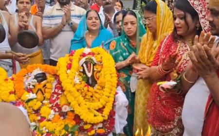 Jagannath Rath Yatra 2026: नर्मदापुरम के जगदीश मंदिर में भगवान जगन्नाथ का 108 कलशों से महास्नान; अब 15 दिन रहेंगे विश्राम पर