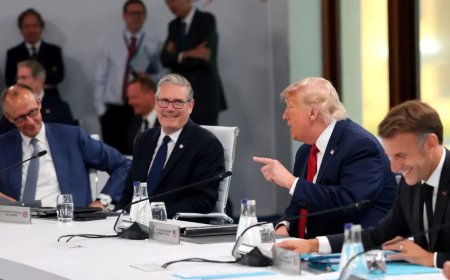 G7 समिट में डोनाल्ड ट्रंप का अंदाज: बैठक में पहुँचते ही बोले 'आई एम द बॉस', वीडियो हुआ वायरल