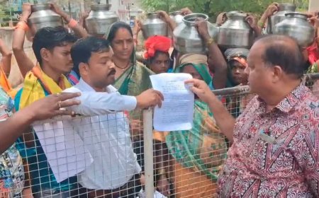 Chhindwara Jal Jeevan Mission: सरकारी बोरवेल फेल, ग्रामीणों को पीने पड़ रहे दूषित पानी! कलेक्टर से लगाई गुहार