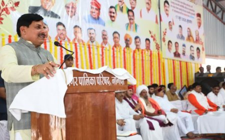 उज्जैन: सीएम मोहन यादव ने महिदपुर को दी 207 करोड़ की सौगात, सामाखेड़ा बैराज से 18 गांवों के किसानों को मिलेगा लाभ