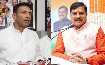 MP Politics News: जीतू पटवारी का सीएम मोहन यादव पर पलटवार, बोले- 'गालियां देनी है तो सामने बुलाकर दें'
