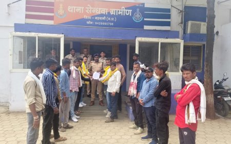 JAYS National President Attack: जयस राष्ट्रीय अध्यक्ष लोकेश मुजाल्दा पर जानलेवा हमले का विरोध; आरोपियों की गिरफ्तारी के लिए सौंपा ज्ञापन