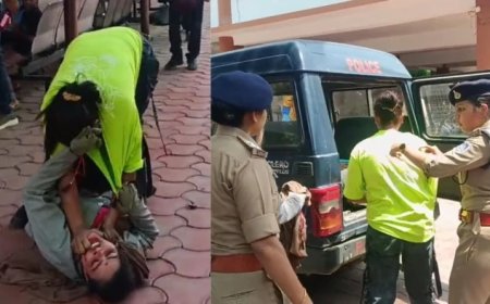 जबलपुर एसपी ऑफिस में बवाल: जनसुनवाई के दौरान भिड़ीं दो महिलाएं, जमकर हुई मारपीट; वीडियो हुआ वायरल