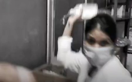 Morena District Hospital: जिला अस्पताल में नर्स की गुंडागर्दी, अटेंडर पर फेंकी बोतल और दी प्राइवेट अस्पताल जाने की धमकी