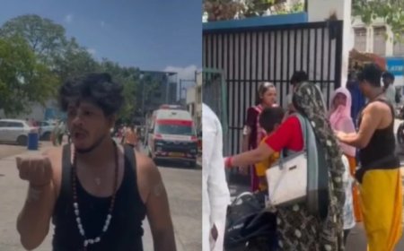 Khandwa Viral Video: रील बनाने के चक्कर में फंसी छात्रों की टोली, अस्पताल परिसर में 'काला जादू' दिखाना पड़ा भारी