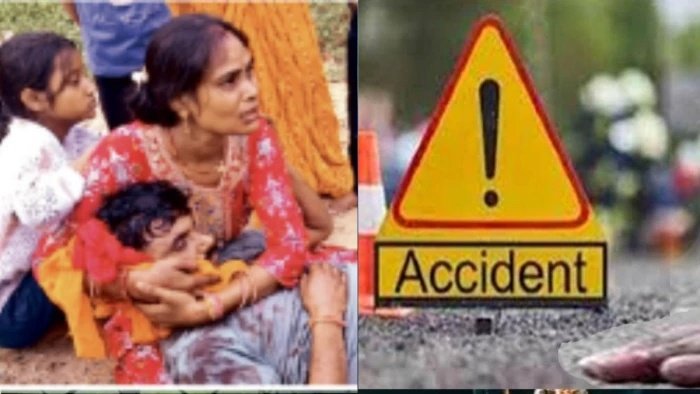 अयोध्या से लौट रहे श्रद्धालुओं की कार का इटावा में भीषण एक्सीडेंट; डंपर ने मारी टक्कर, 12 लोग घायल