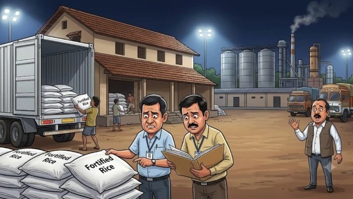 एथनॉल के नाम पर पोषणयुक्त चावल का घोटाला? 50 से अधिक संदिग्धों से जारी पूछताछ