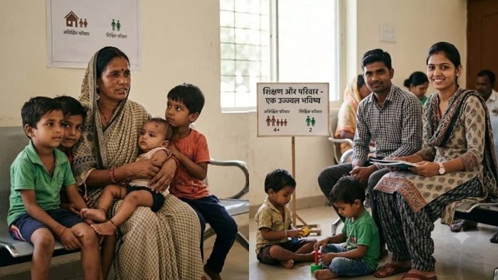 अशिक्षित महिलाओं में प्रजनन दर ज्यादा; शिक्षित परिवार बन रहे छोटे, जनगणना रिपोर्ट ने खोली पोल