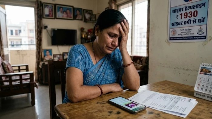 लकी ड्रॉ का झांसा देकर महिला से 1.85 लाख की ठगी; हीरे के हार और सोने के गहने का दिया लालच