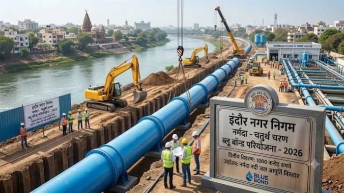नर्मदा चौथे चरण के लिए केंद्र देगा ₹302 करोड़; अब 1600 करोड़ की जगह सिर्फ 300 करोड़ का कर्ज लेगा निगम