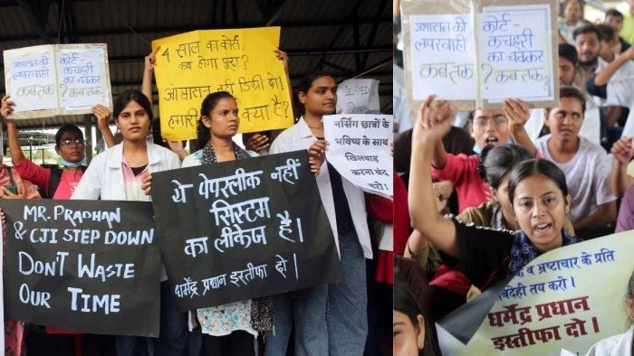 'यह पेपर लीक नहीं, सिस्टम का लीकेज है'; भोपाल में 13 सूत्रीय मांगों पर भड़के युवा