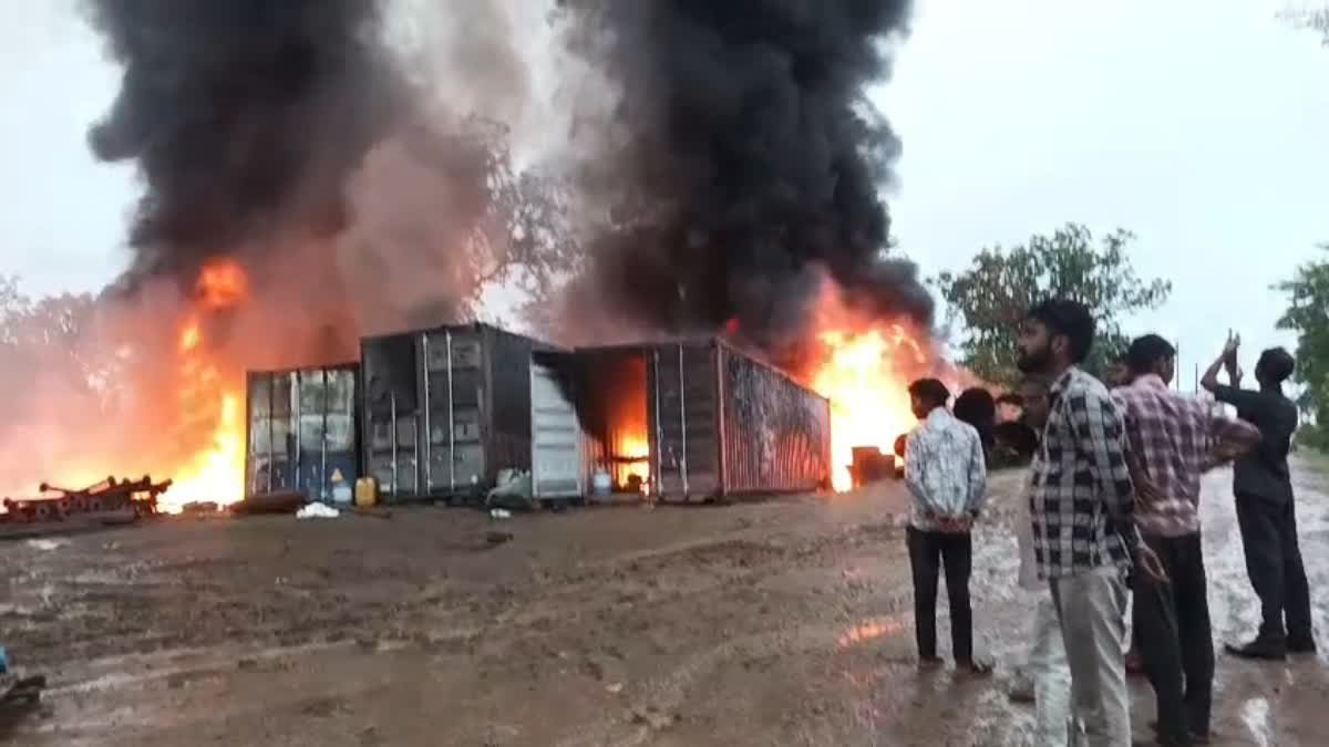 150 करोड़ की सिंचाई परियोजना के पंप हाउस में लगी भीषण आग; करोड़ों का उपकरण जलकर खाक, साजिश की आशंका