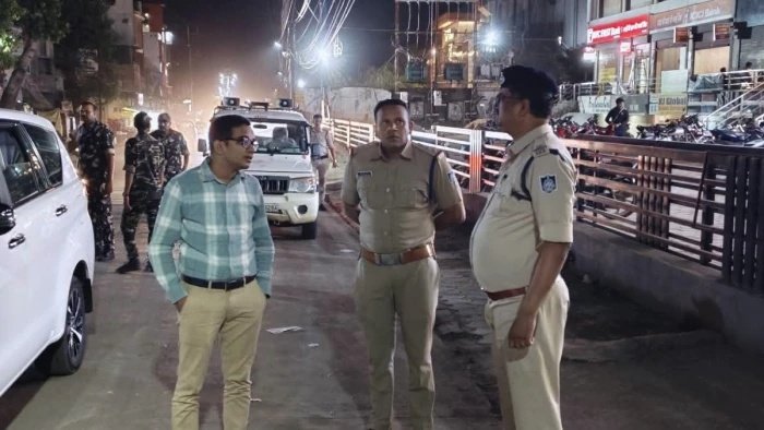 शहर में पुलिस की मुस्तैदी; एसपी अगम जैन ने खुद संभाली कमान, संदिग्ध वाहनों और गतिविधियों पर पैनी नजर