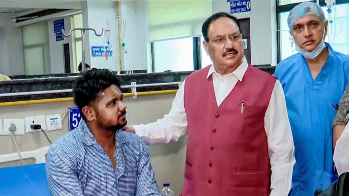 जंतर-मंतर आंदोलन में जबलपुर के इरशाद को लगीं पैलेट गन की गोलियां! अस्पताल पहुंचे JP नड्डा