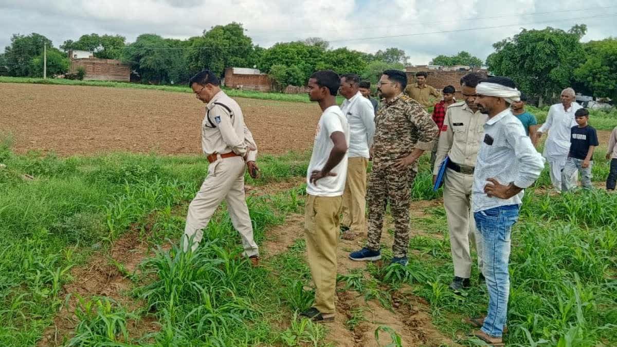 मुरैना में प्रेम प्रसंग का खौफनाक अंत: खेत में मिले शादीशुदा प्रेमिका और अविवाहित प्रेमी के शव