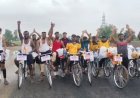 देश में अमन-चैन और अच्छी बारिश की कामना को लेकर पिछले 15 सालों से निकल रहा श्रद्धालुओं का जत्था