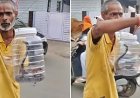भोपाल में प्लास्टिक के डिब्बे में खतरनाक कोबरा लेकर घूमता दिखा शख्स, दहशत में आए लोग