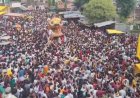 जय जगन्नाथ के उद्घोष से गूंजी ग्यारसपुर तहसील; ड्रोन और CCTV कैमरों की निगरानी में निकला भगवान का रथ