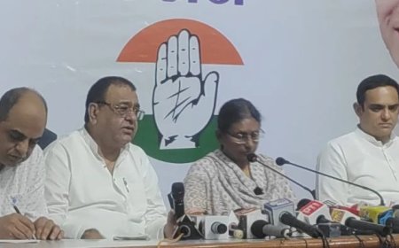 नामांकन निरस्त होने पर कांग्रेस का भाजपा पर हमला; नीट और RGPV पेपर लीक को लेकर आर-पार की तैयारी