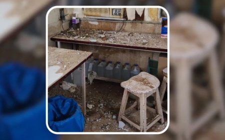 ब्लड बैंक में बड़ा हादसा टला; जर्जर छत का प्लास्टर गिरने से कर्मचारियों में दहशत, सुरक्षा पर उठे सवाल