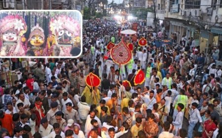 जय जगन्नाथ के जयकारों से गूंजी ग्वालियर नगरी; 5 लाख भक्तों ने किए दर्शन, देखें पूरा रूट