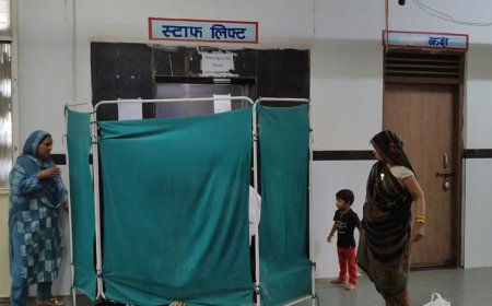 एम्बुलेंस न मिलने पर प्राइवेट वाहन से पहुंची प्रसूता, तड़पती रही महिला लेकिन स्टाफ ने नहीं ली सुध