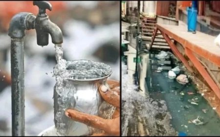अजय बाग कॉलोनी में पिछले दो महीने से मिल रहा काला और बदबूदार पानी, रहवासियों में फूटा गुस्सा