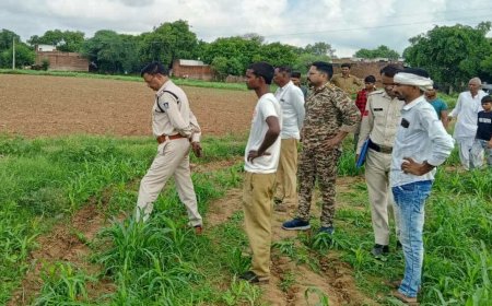 मुरैना में प्रेम प्रसंग का खौफनाक अंत: खेत में मिले शादीशुदा प्रेमिका और अविवाहित प्रेमी के शव