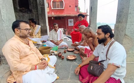 एयर इंडिया के इंजीनियर और मुंबई के कारोबारी ने छोड़ी सुख-सुविधा, उज्जैन के मौनी तीर्थ आश्रम में लिया संन्यास