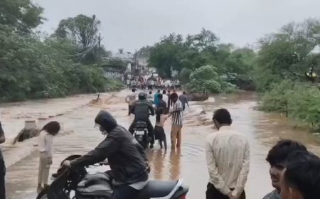 धार में भारी बारिश का अलर्ट, खंडवा में टूटा संपर्क; प्रदेश के कई जिलों में मानसून का रौद्र रूप