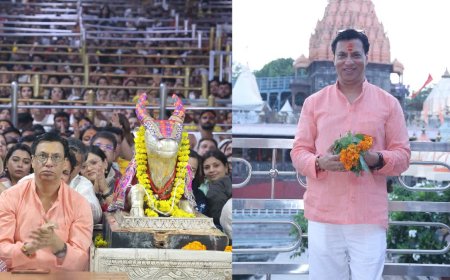 महाकाल की शरण में पहुंचे फिल्ममेकर मधुर भंडारकर, कहा- यहां आकर मिलती है असीम शांति और संतुष्टि