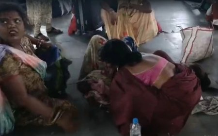 जननी एक्सप्रेस नहीं पहुंची, पैसों के अभाव में महिला ने स्टेशन पर दिया बच्चे को जन्म; सिस्टम पर उठे सवाल